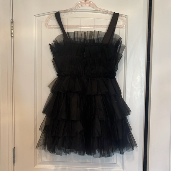 VESTIQUE BLACK TOOL DRESS - Picture 3 of 10